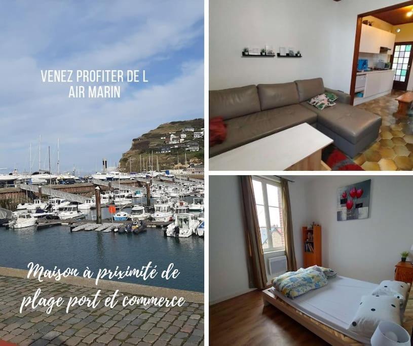 Maison De Pecheur Proche Du Port,Plage Et Commerces Chez Saja Fécamp Eksteriør billede
